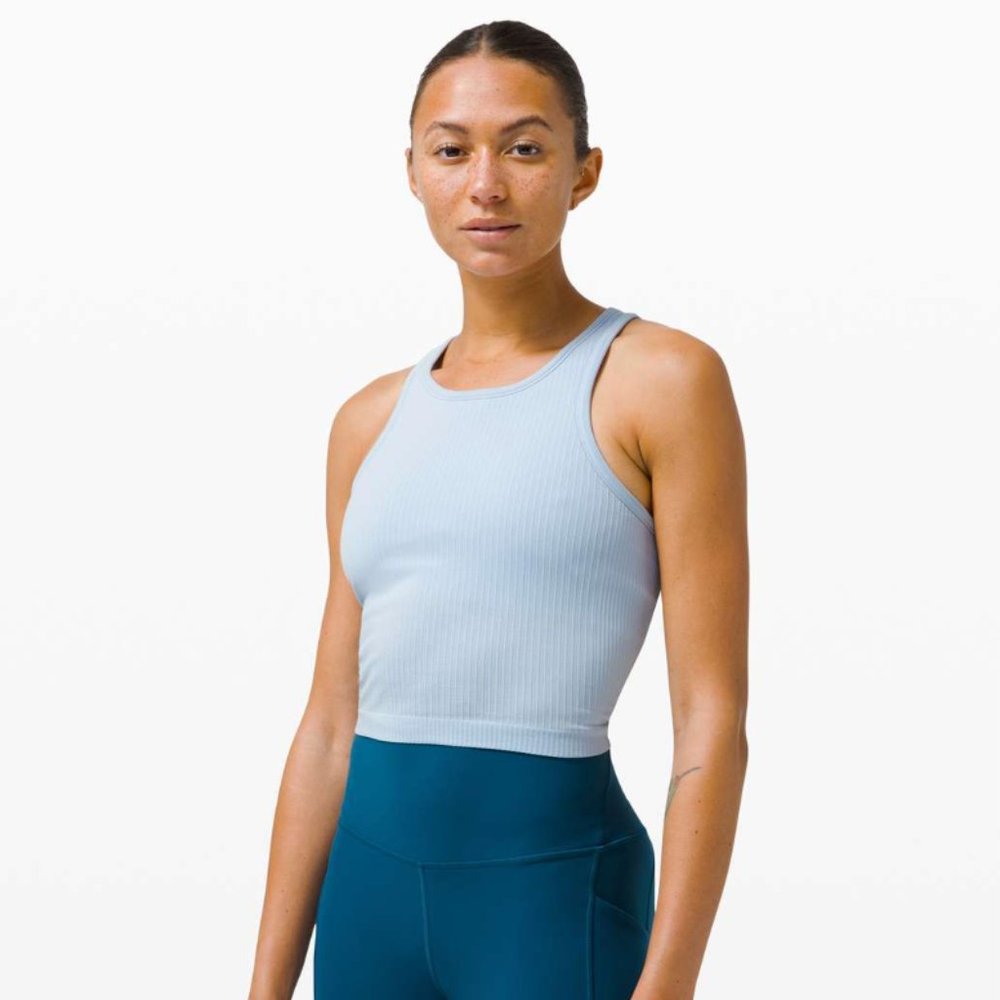 lululemon Ebb to Street Cropped Racerback Tank 4